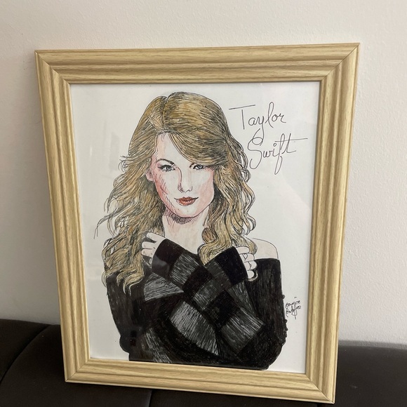 Taylor Swift Print by  Artist Bernice Batoff - Picture 4 of 6
